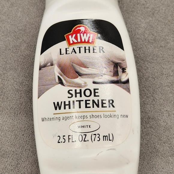 Shoe Care Set Red Polish Cream Meltonian Kiwi Brush Horsehair Whitener Sneakers - Picture 11 of 12